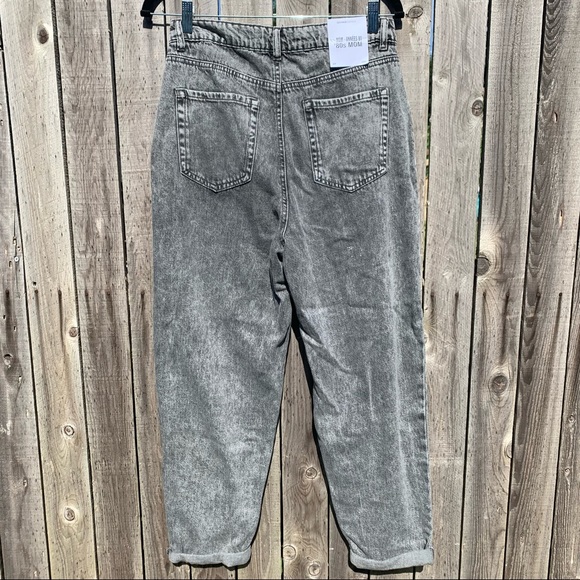 Garage 80s Mom Jeans - Gray SZ 28 - Picture 4 of 6